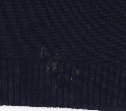 Christopher Knight Men's XL Blue Argyle Pullover Jumper
