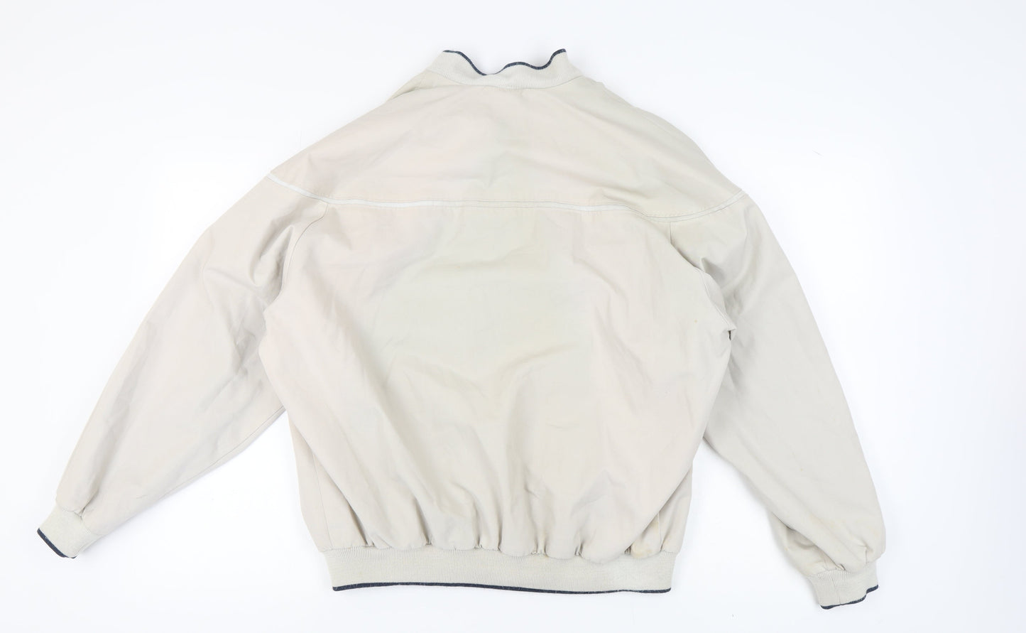Mens UK Size M St Michael Beige Bomber Jacket