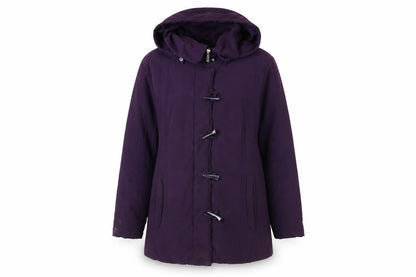 Womens UK Size 12 Katherine Hammond Purple Parka Coat