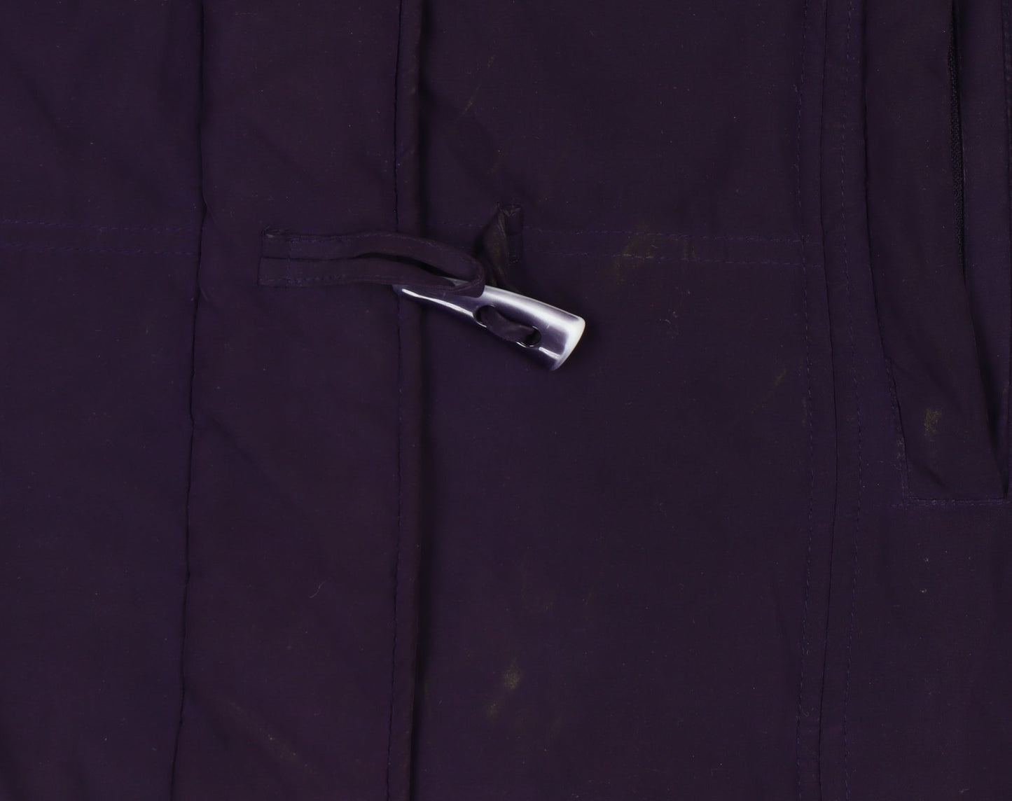 Womens UK Size 12 Katherine Hammond Purple Parka Coat