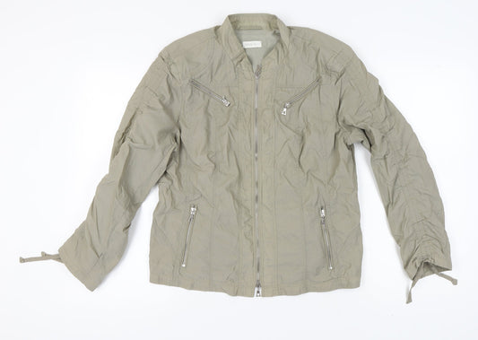 Womens UK Size 16 Bonita Beige Basic Jacket