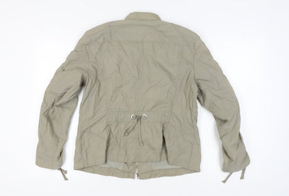 Womens UK Size 16 Bonita Beige Basic Jacket