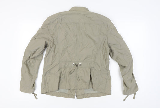 Womens UK Size 16 Bonita Beige Basic Jacket