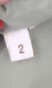 Elvi Women's Green Casual Mid-Length Jacket - Size 2