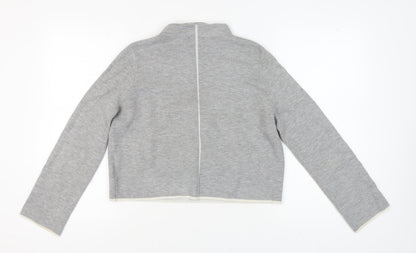 Womens UK Size 12 Topshop Grey Pullover Jumper