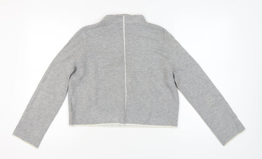 Womens UK Size 12 Topshop Grey Pullover Jumper