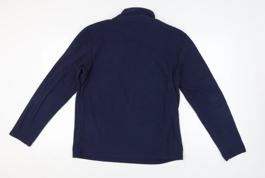 Mens UK Size L Peter Storm Blue 1/4 Zip Sweatshirt