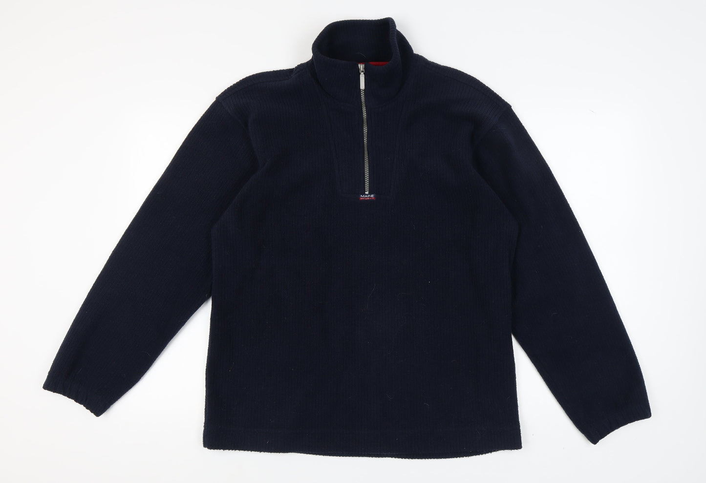 Mens UK Size M Maine New England Blue Pullover Sweatshirt
