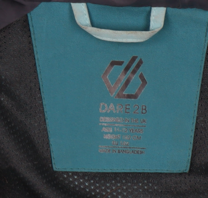 Dare 2b Boys Blue Waterproof Hooded Jacket 11-12 Years