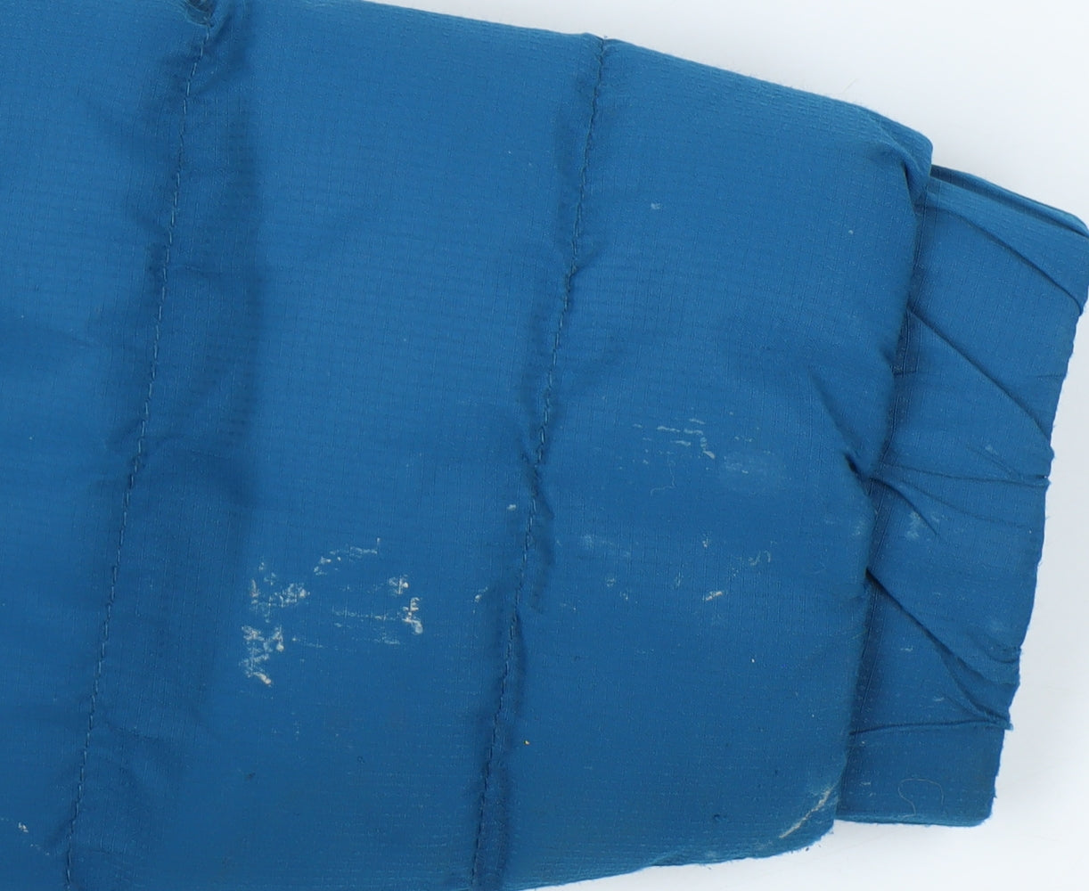Womens UK Size 12 Trespass Blue Puffer Jacket