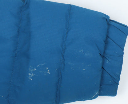 Womens UK Size 12 Trespass Blue Puffer Jacket