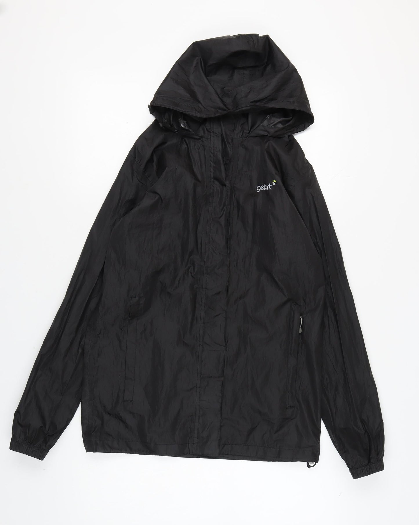 Gelert Unisex Black XS Lightweight Rain Coat