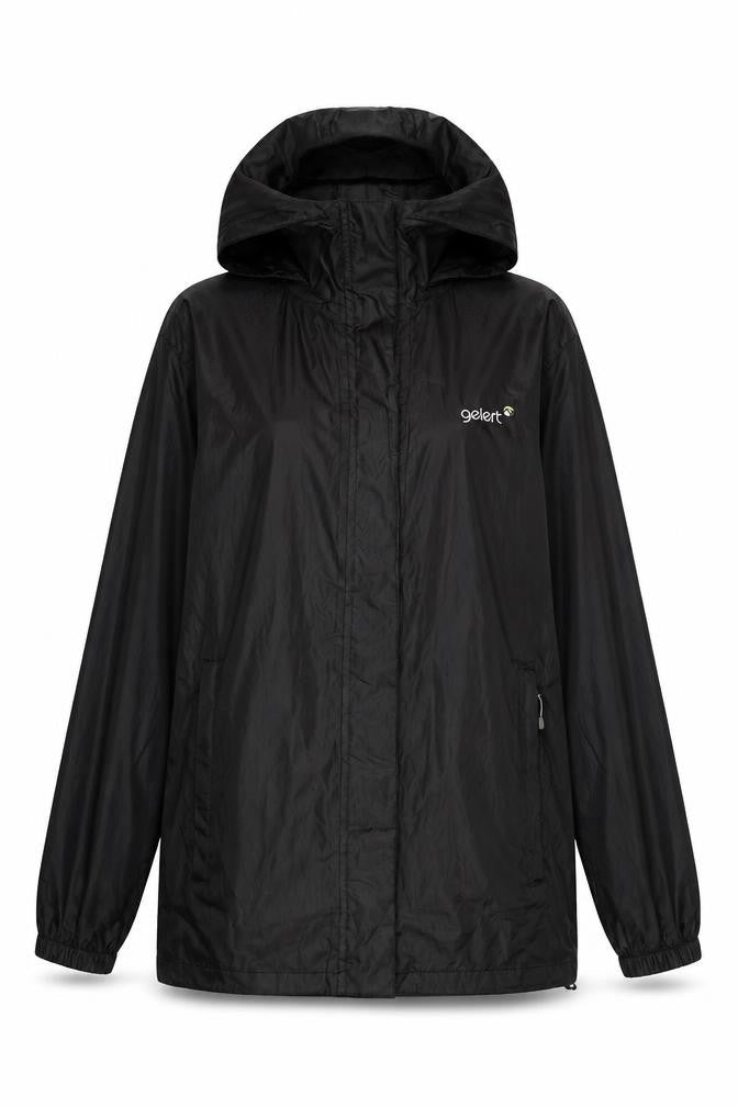 Unisex Adults UK Size XS Gelert Black Rain Coat
