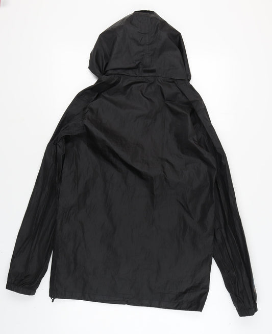 Gelert Unisex Black XS Lightweight Rain Coat