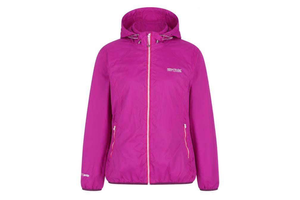 Womens UK Size 10 Regatta Purple Windbreaker Coat