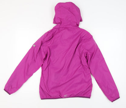 Womens UK Size 10 Regatta Purple Windbreaker Coat