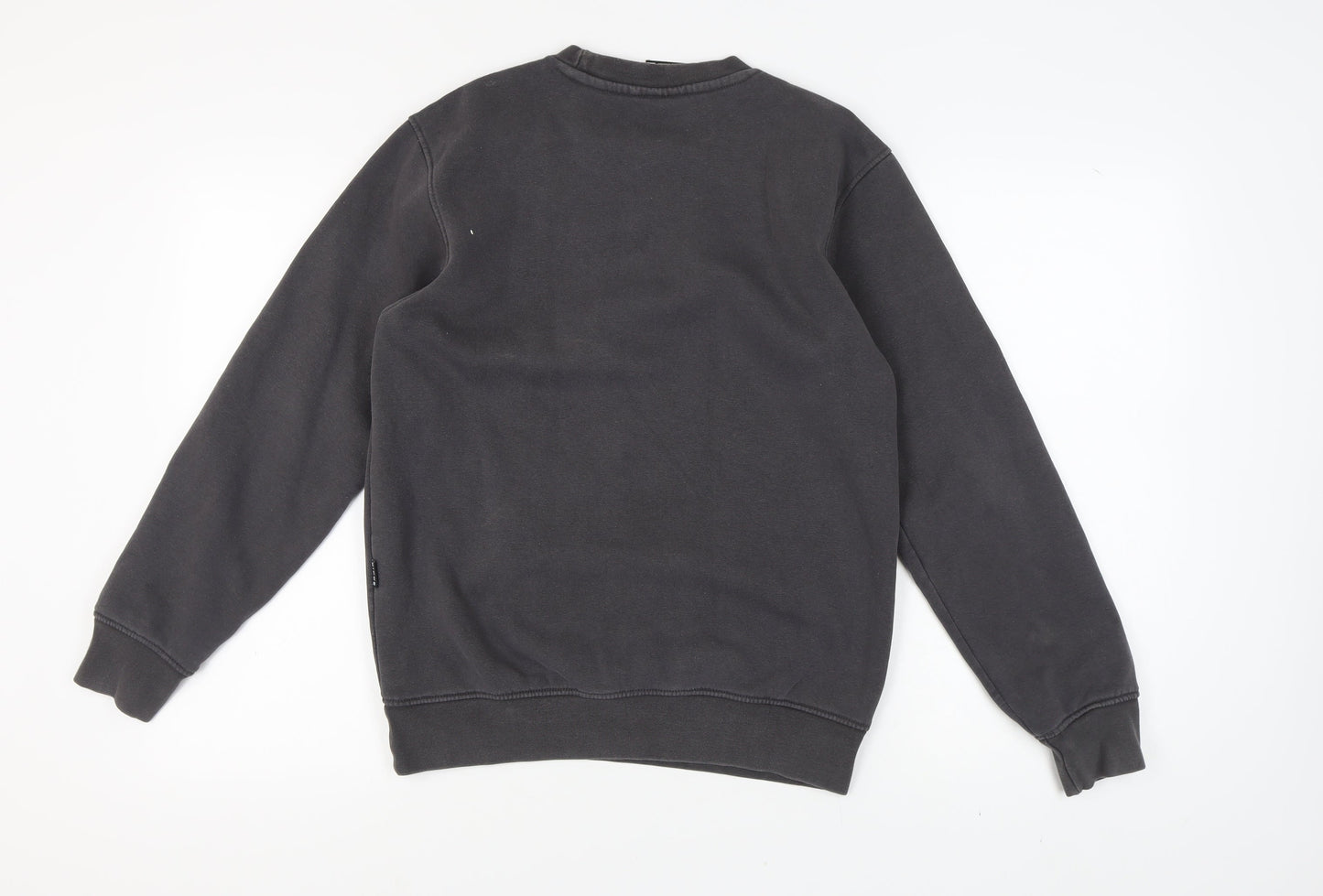 Mens UK Size S NICCE Black Pullover Sweatshirt