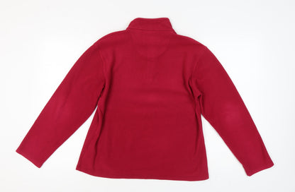 Regatta Women Red Pullover Sweatshirt Size 14