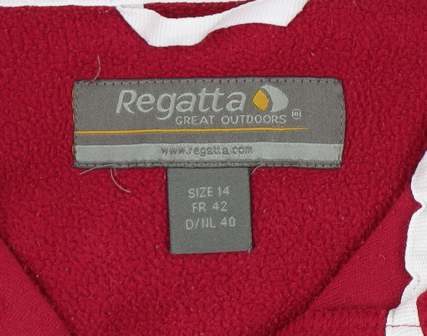 Regatta Women Red Pullover Sweatshirt Size 14