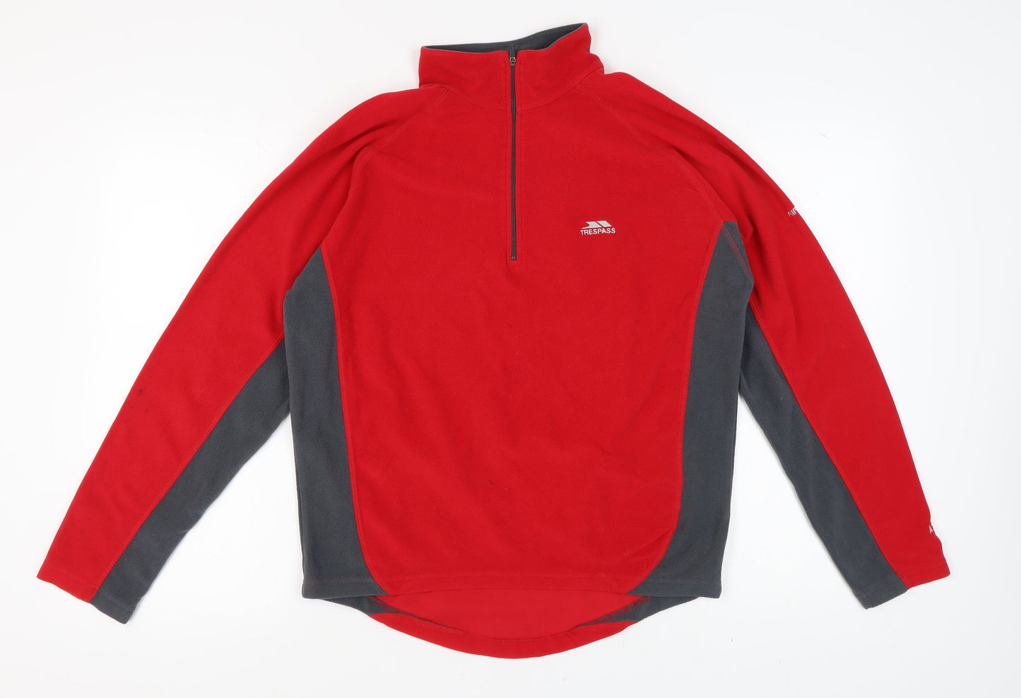 Mens UK Size M Trespass Red Pullover Sweatshirt