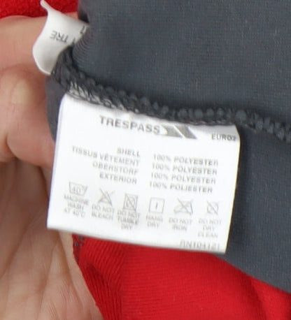 Mens UK Size M Trespass Red Pullover Sweatshirt