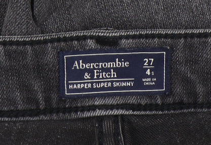 Abercrombie & Fitch Grey Skinny Jeans for Women, Size 27