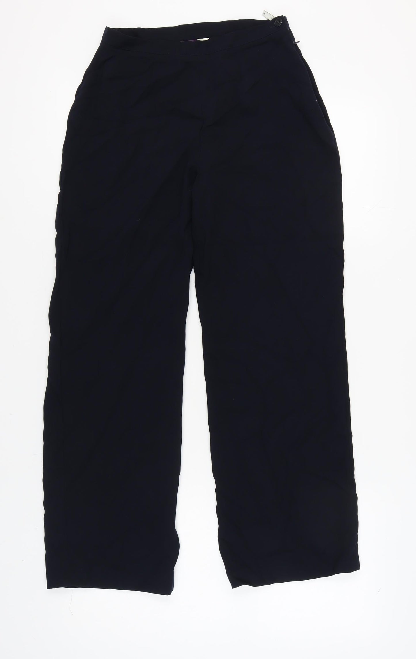 Womens UK Size 8 Viyella   Black Trousers