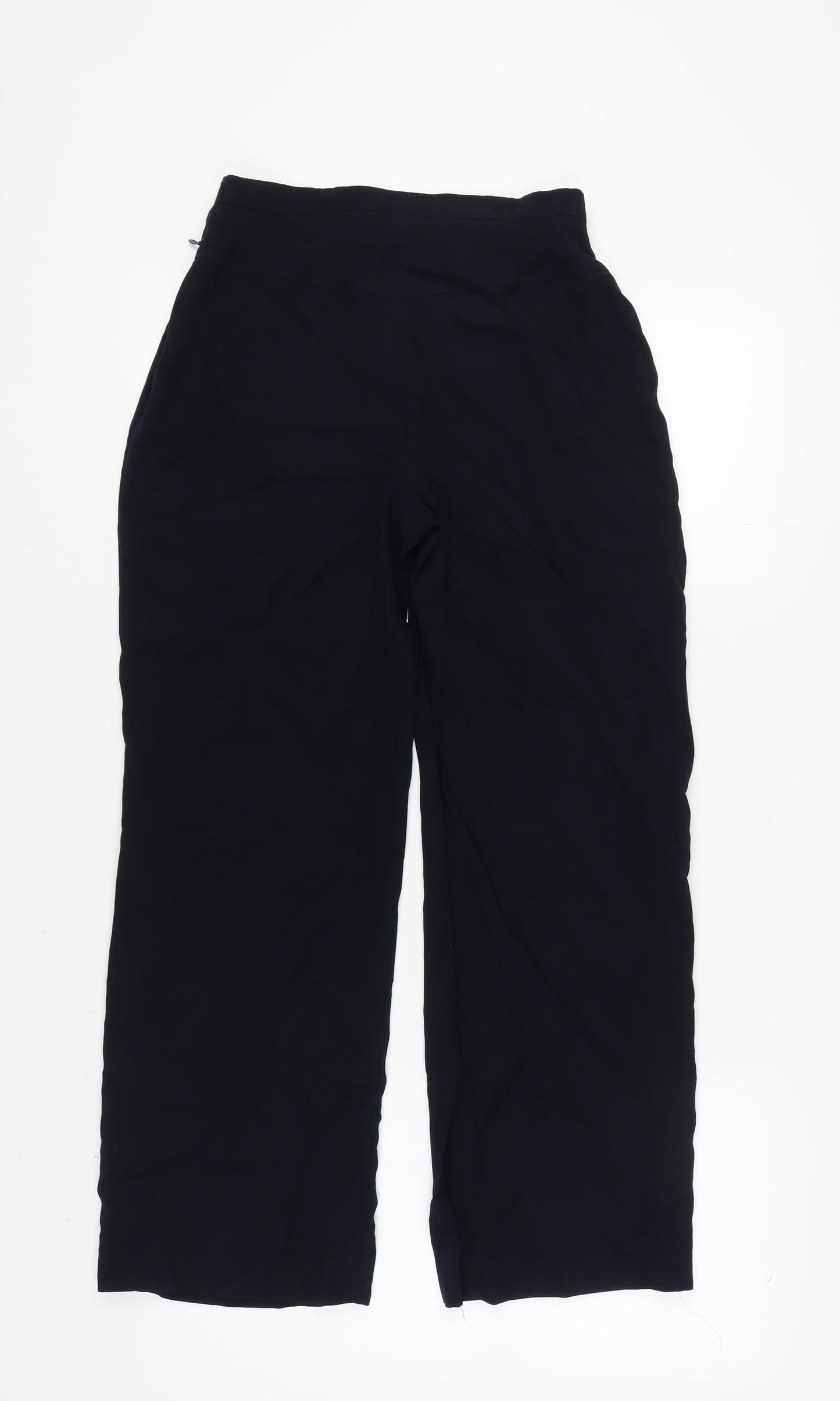 Womens UK Size 8 Viyella   Black Trousers