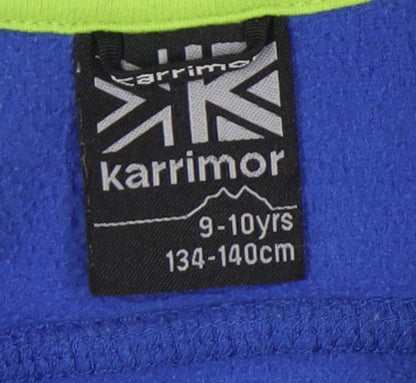 Karrimor Boys Blue Fleece Sweatshirt 9-10 Years