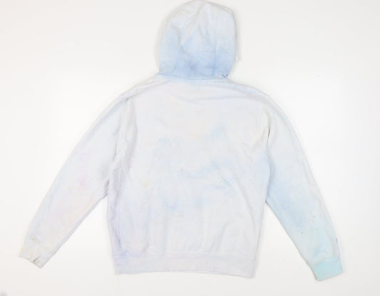 Nike Women's White Hoodie Small, Logo, Hooded, Cotton