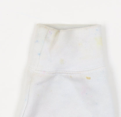 Nike Women's White Hoodie Small, Logo, Hooded, Cotton