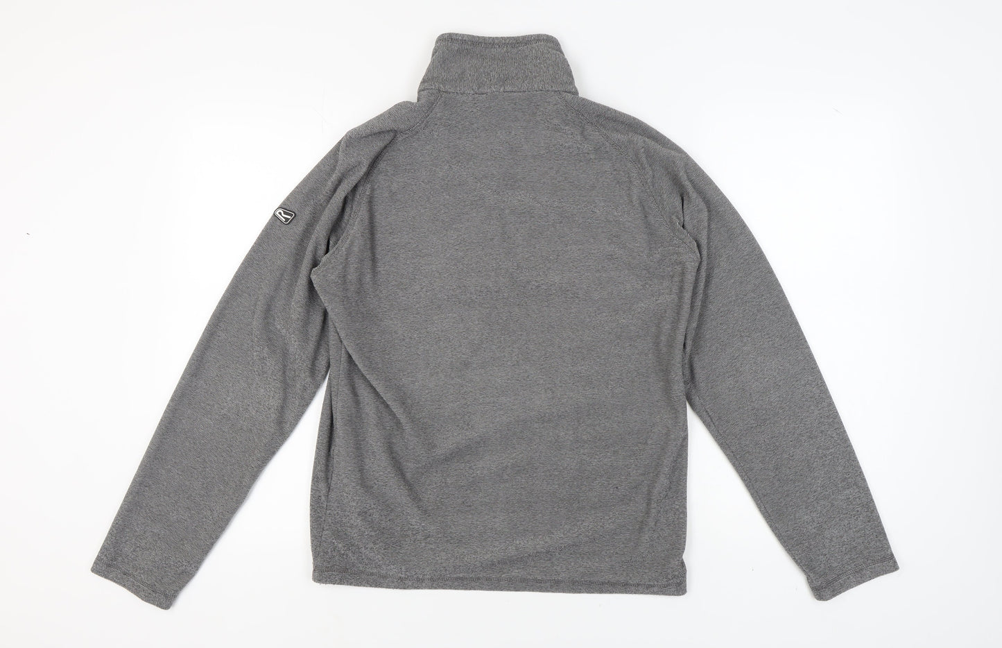 Mens UK Size M Regatta Grey 1/4 Zip Sweatshirt