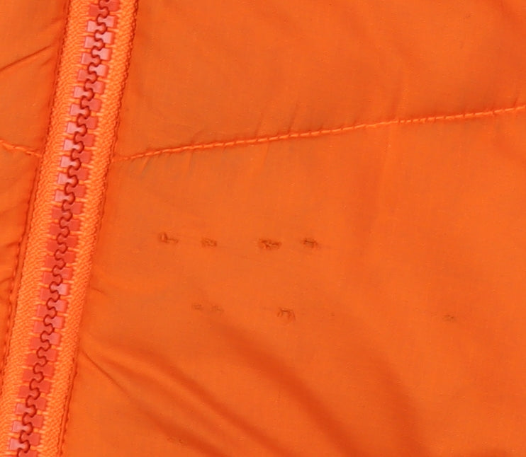 Regatta Boys Orange Puffer Jacket, Hooded, Size 13 Years