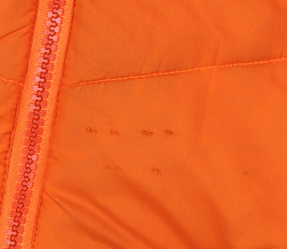 Regatta Boys Orange Puffer Jacket, Hooded, Size 13 Years