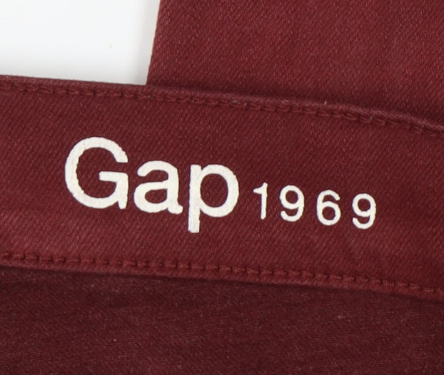 Gap Women's Red Skinny Jeans - Size 10