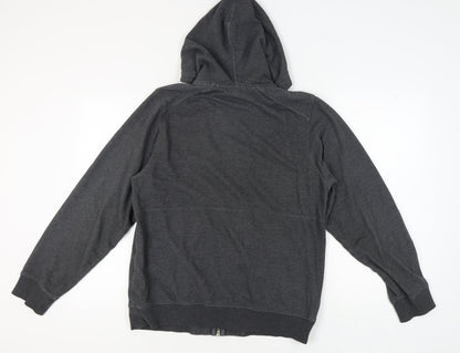 Mens UK Size M TOG 24 Grey Full Zip Hoodie
