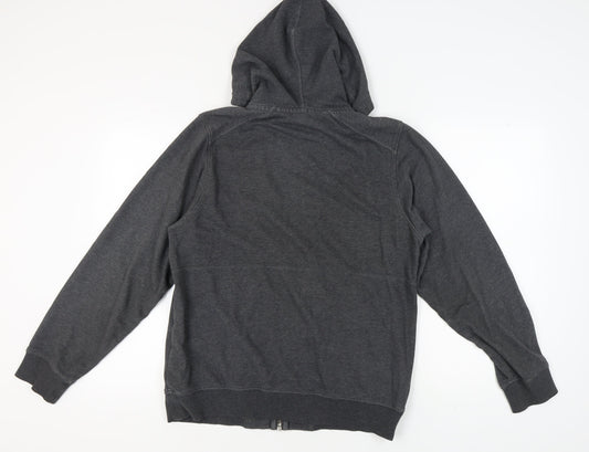 Mens UK Size M TOG 24 Grey Full Zip Hoodie