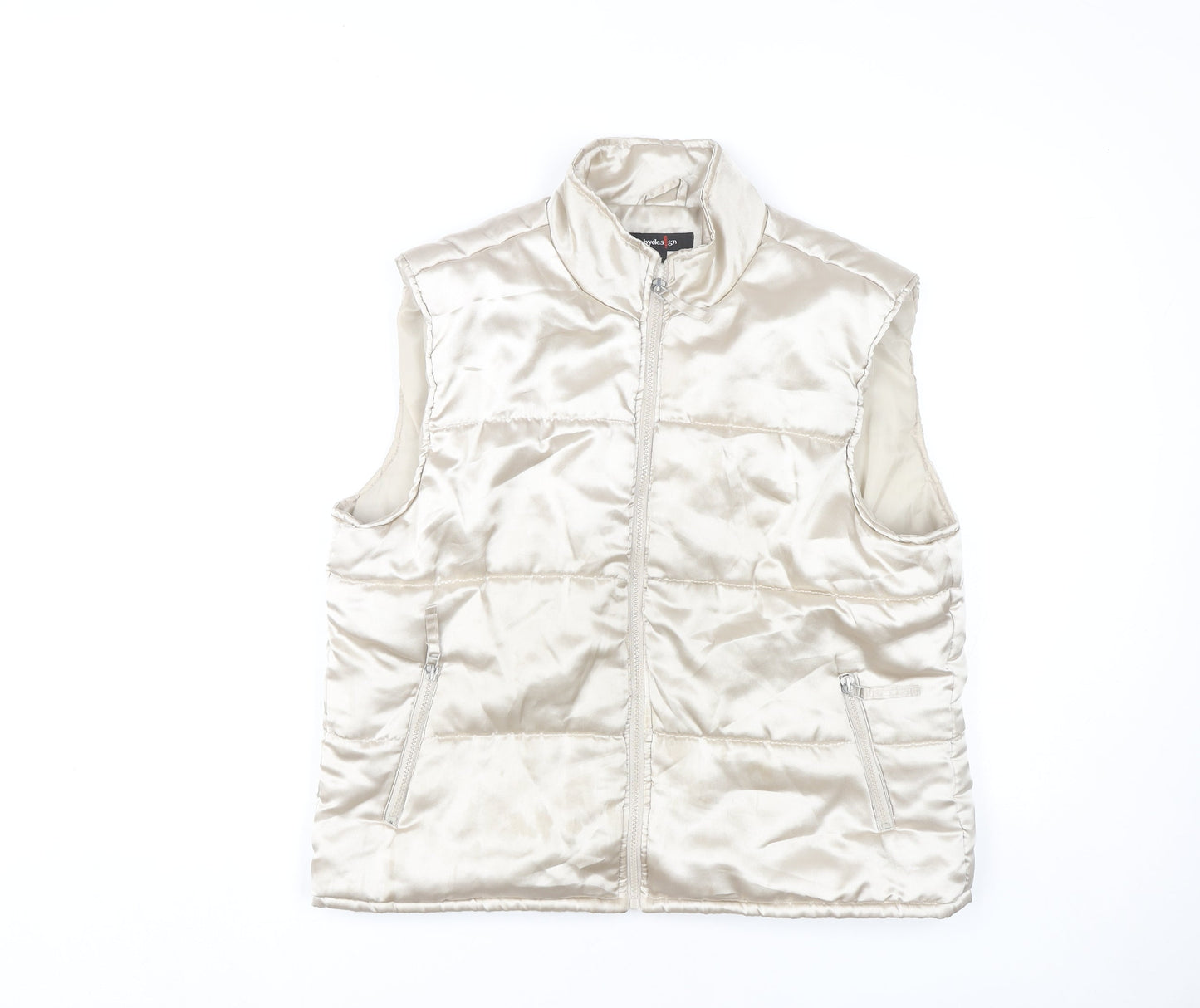 bydesign Women's Ivory XL Waistcoat