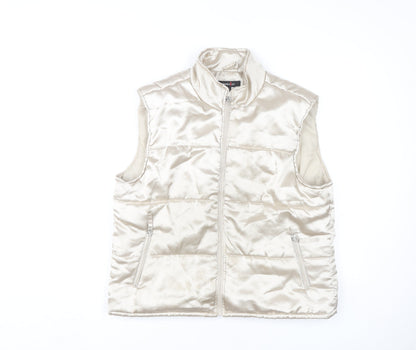 bydesign Women's Ivory XL Waistcoat