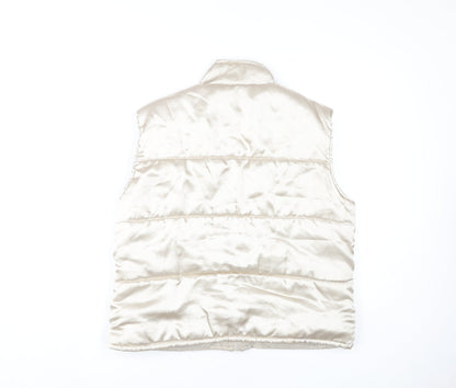 bydesign Women's Ivory XL Waistcoat