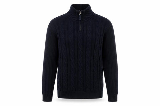 Mens UK Size M BHS Black Pullover Jumper