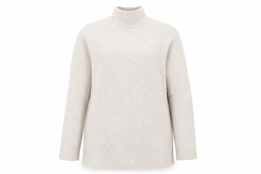 Womens UK Size S MNG Beige Pullover Jumper