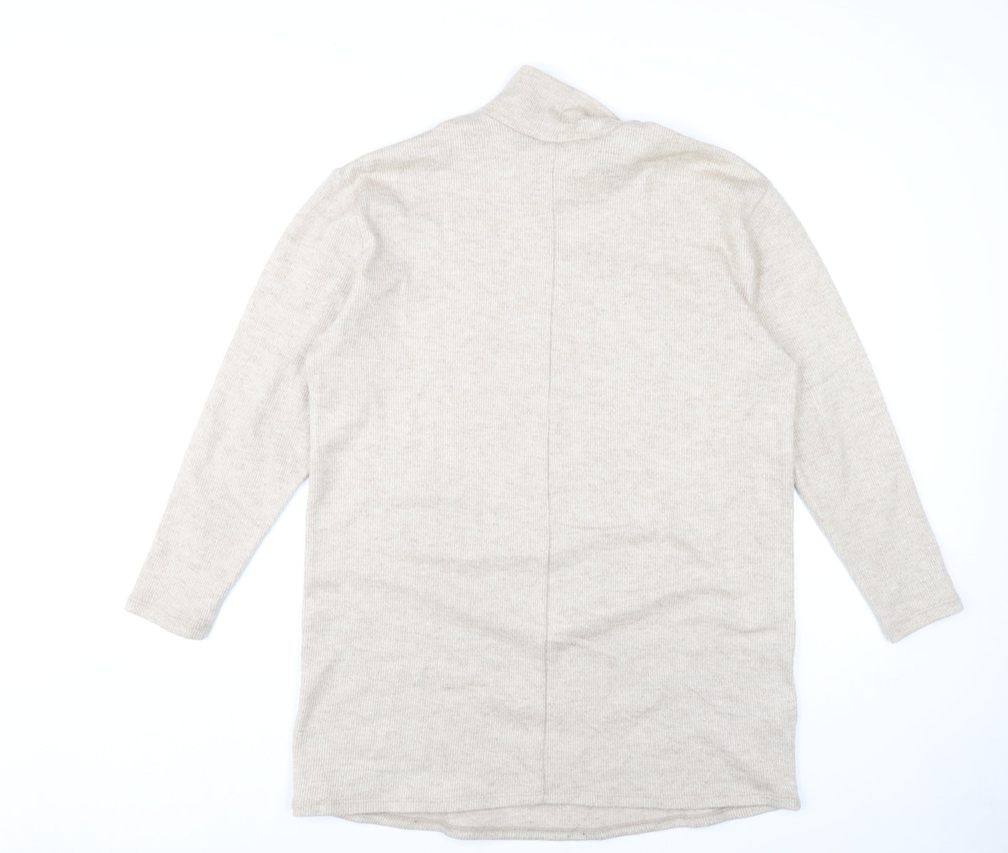 Womens UK Size S MNG Beige Pullover Jumper