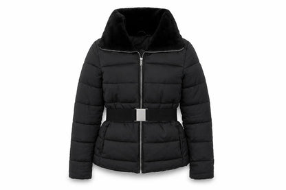 Womens UK Size 6 Divided Black Puffer Jacket