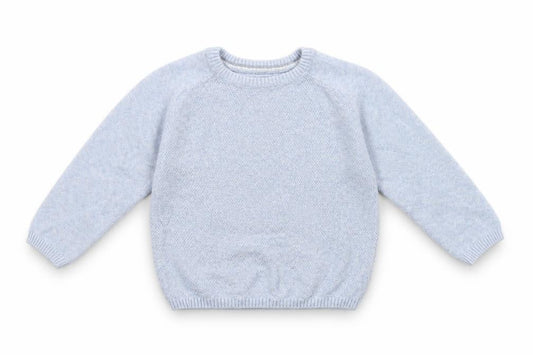 Next Blue Unisex Baby Jumper 12-18 Months Cotton Pullover