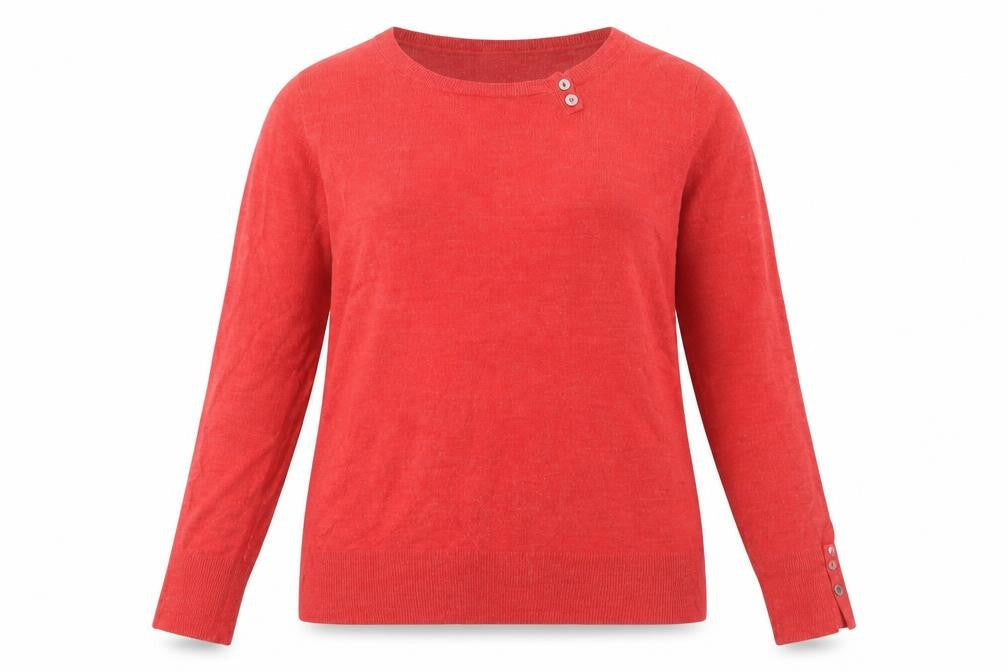 Womens UK Size 18 NEXT Red Pullover Jumper
