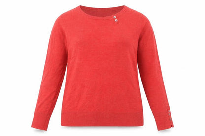 Womens UK Size 18 NEXT Red Pullover Jumper