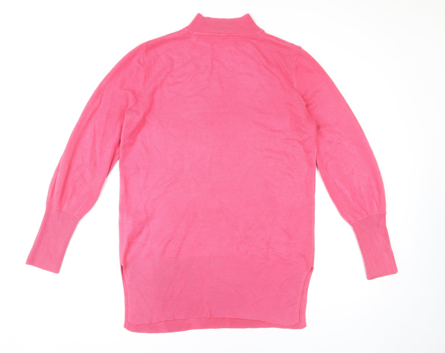 Womens UK Size M Marks and Spencer Pink Pullover Jumper