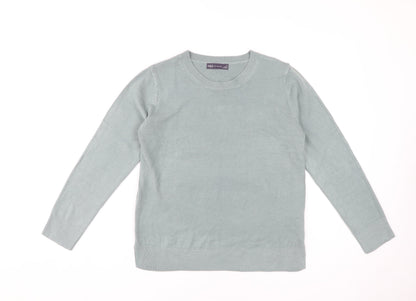 Womens UK Size 12 Marks and Spencer Green Pullover Jumper