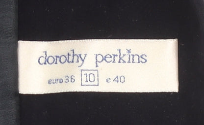 Womens UK Size 10 Dorothy Perkins Blue Basic Jacket